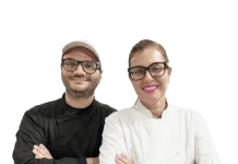 I maestri gelatieri della XVIII edizione di Sherbeth: Antonio Grillea e Chiara Saffioti