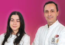 I maestri gelatieri della XVIII edizione di Sherbeth: Andrea Cabano e Ilenia Danese