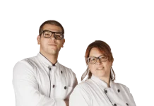 I maestri gelatieri della XVIII edizione di Sherbeth: Claudia Colla e Roberto Ghignone