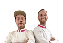 I maestri gelatieri della XVIII edizione di Sherbeth: Cristian Bonacina e Biagio Di Fiore